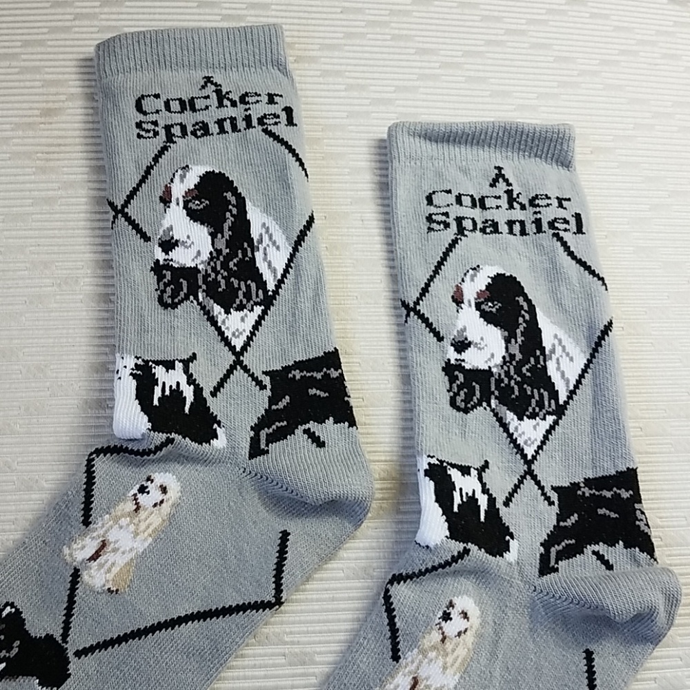 New * COCKER SPANIEL socks - Picture 3 of 7